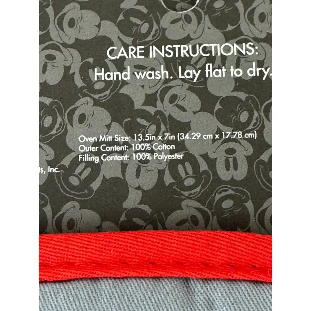 Lot Disney 1 set Mickey Minnie Oven Mitts 1 set Mickey Mouse Dishtowels NEW